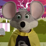 Superhero outfit (Fun Facts with Chuck E. Cheese - "Halloween")