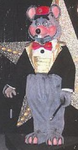 Plastic 3-Stage Animatronic (1999-late 2000s) with Red Cool Chuck Hat & Tuxedo