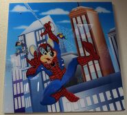 Spiderman Chuck Painting