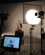 Behind the scenes image (PC: ericneal.net/puppetry.htm)