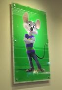 Chuck E. Cheese Green Portrait
