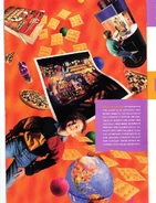 The Awesome Adventure Machine is shown on a page of the company's annual report in 1997