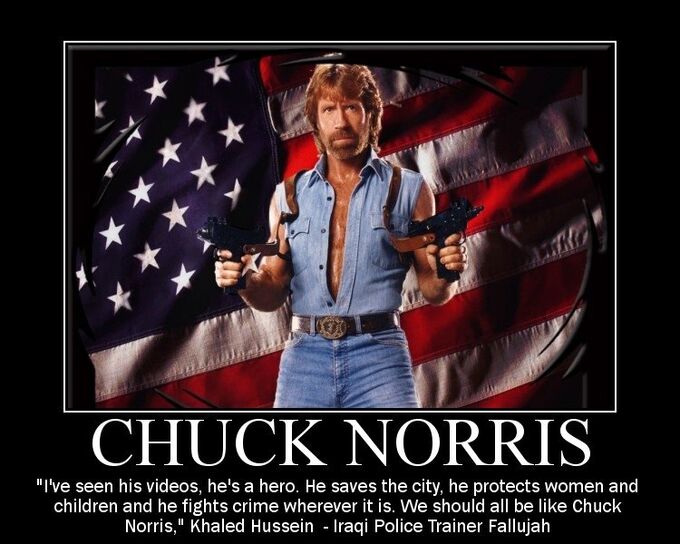 Chuck Norris poster