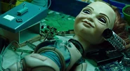 The Buddi doll being assembled in Child's Play.