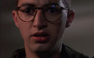 Whitehurst witnessing Chucky killing Botnick in Child's Play 3.