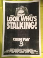 Child's Play 3 unused poster.