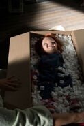 Chucky delivered to Sarah in Curse of Chucky.