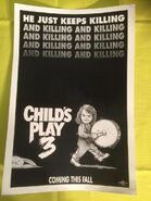 Child's Play 3 unused poster.