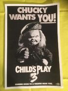 Child's Play 3 unused poster.