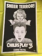 Child's Play 3 unused poster.