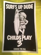 Child's Play 3 unused poster.