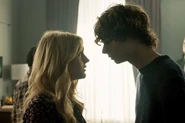 Grant with Lexy in the Chucky episode There Will Be Blood.