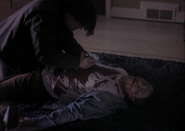 The Hackensack Slasher killing Peter in the Chucky episode I Like To Be Hugged.