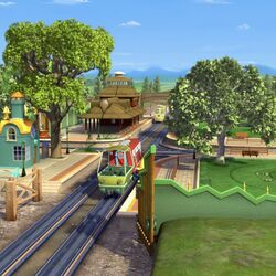 Chuggington train station online