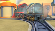 Terry and Old Puffer Pete in the first season