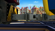 The machine's coupler