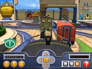 A black Brewster character with Wilson and Dunbar at the depot