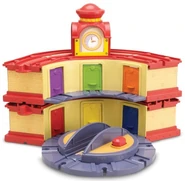 Wooden Railway Double Decker