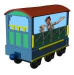 Prototype Chuggington Die-cast Morgan and Peckham in their caboose