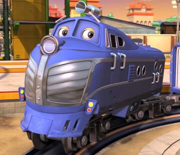 Chuggington blue train hot sale