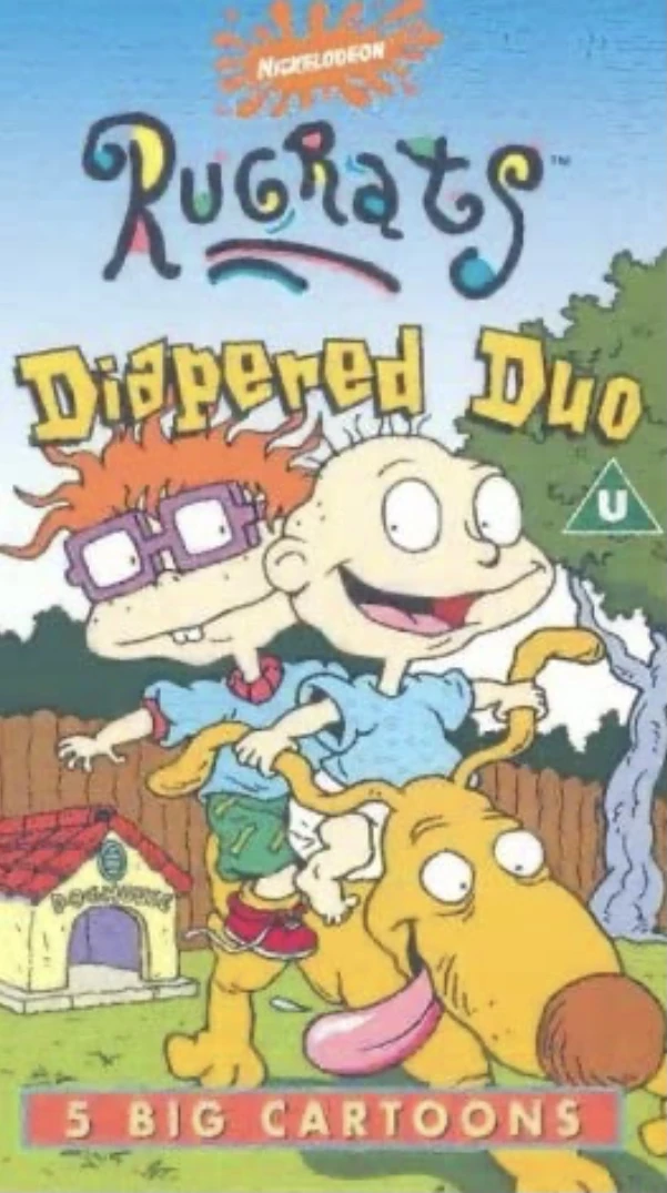Rugrats Diapered Duo CIC Video with Universal and Paramount (UK