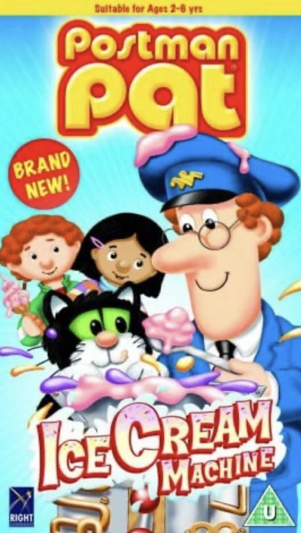 Postman Pat Ice Cream Machine CIC Video with Universal and