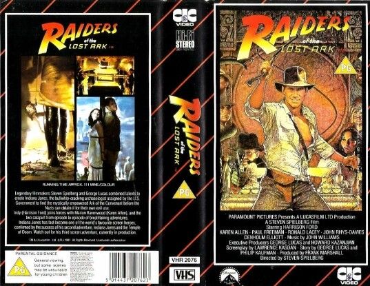 Raiders of the Lost Ark | CIC Video with Universal and
