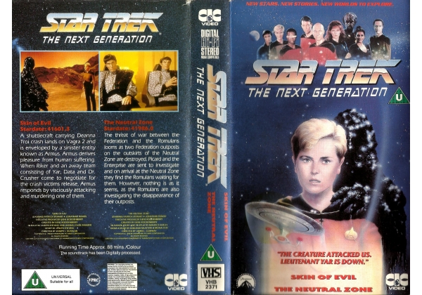 Star Trek: The Next Generation - Skin of Evil & The Neutral Zone 