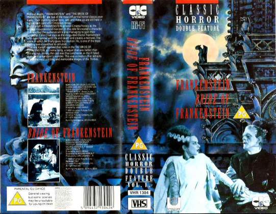 Frankenstein | CIC Video with Universal and Paramount (UK) Wiki