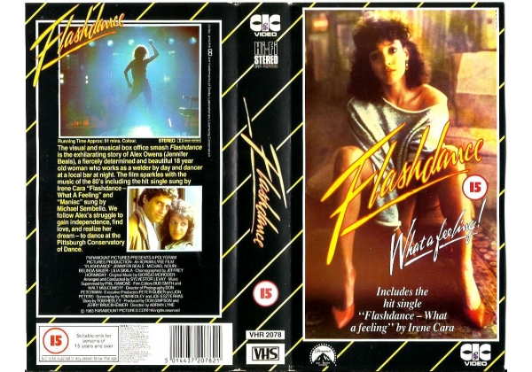 Flashdance | CIC Video with Universal and Paramount (UK) Wiki | Fandom