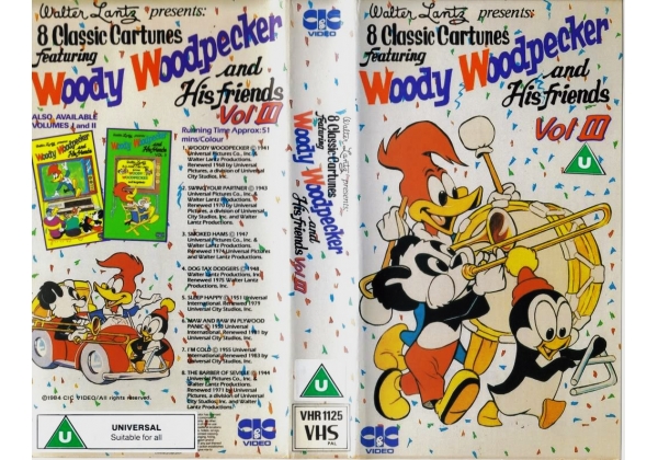 Woody Woodpecker And His Friends Vol Iii Cic Video With Universal And Paramount Uk Wiki Fandom Woody Woodpecker And His Friends Vol Iii Cic Video With Universal And Paramount Uk Wiki Fandom