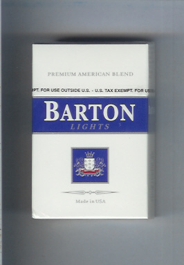 Barton Lights (version 2) KS-20-H - USA | Cigarettehistory Wikia | Fandom