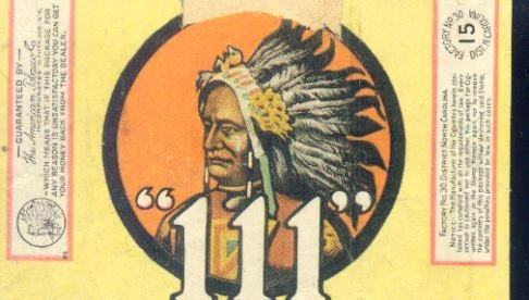111 tobacco 111 ('One-Eleven' American Cigarettes) S-15-S (with indian) - USA |  Cigarettehistory Wikia