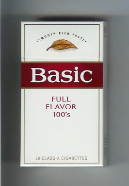 basic full flavor cigarettes Basic Full Flavor (version 6a) L-20-H - USA | Cigarettehistory Wikia