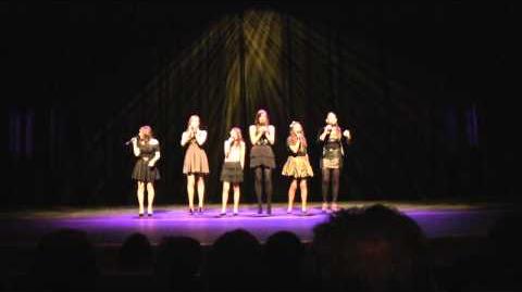 "Don't Stop Believing", GLEE version, cover by Cimorelli live at the WIN Awards-0