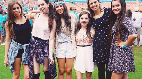 Cimorelli Performing Their New Original Song "I Got You" At The Miami Dolphins Halftime Show