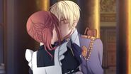 Rod kissing Lucette