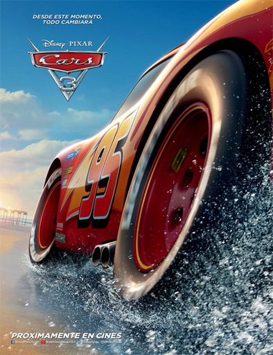 Facebook: Cars 3: mira el accidente de Rayo McQueen en nuevo póster, LUCES