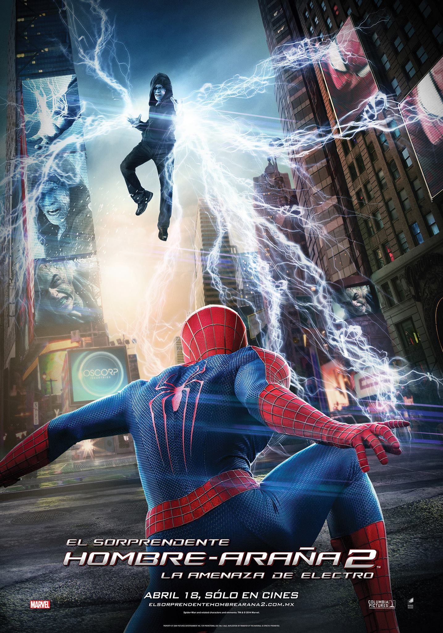 Top 38+ imagen spiderman la venganza de electro