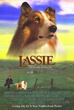 Lassie 1994 movie poster