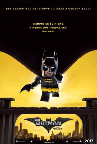 Lego Batman Poster Latino