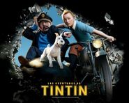 The adventures of tintin poster