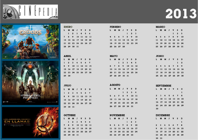 Calendario 2013