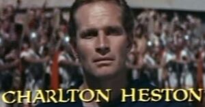 Charlton Heston in Ben Hur trailer