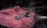 Vincent Price's death in House of Wax