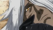 Moments before his anime death in Gungrave: Dusk of the Destroyers