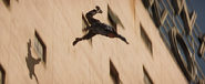Isaiah Washington falling in Hollywood Homicide