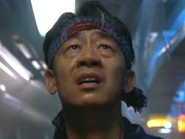 George Cheung just before his death in Godzilla