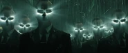 Hugo Weaving's death in The Matrix Revolutions