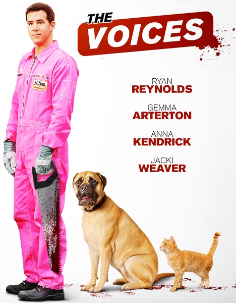 The Voices W/ Slip Sleeve DVD Ryan Reynolds 2014 Movie for sale online